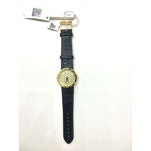 Just Cavalli Analog Golden Dial Women\'s Watch - R725111551 w/ Black Leather Band main image 6
